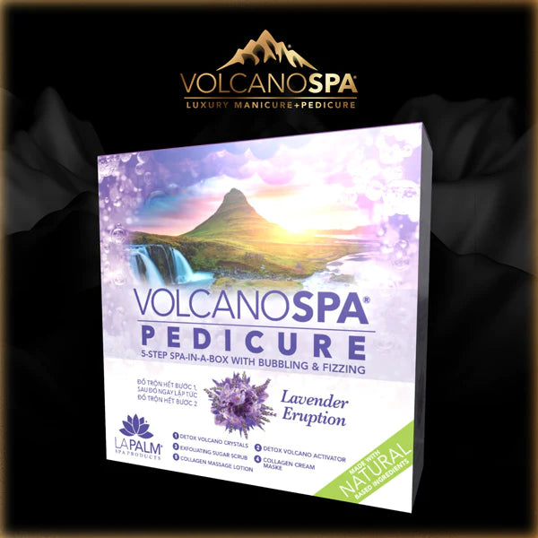 LAPALM VOLCANO SPA PEDICURE - LAVENDER ERUPTION