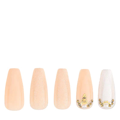 KIARA SKY XPRESS PRO ACRYLIC PRESS ON NAILS - ROSE QUARTZ - XPCS04