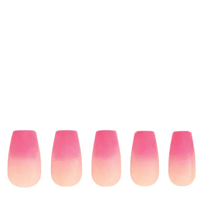KIARA SKY XPRESS PRO ACRYLIC PRESS ON NAILS - PINK SKIES - XPCS01