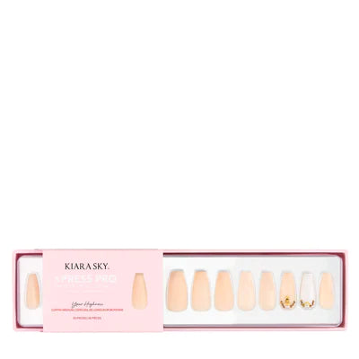 KIARA SKY XPRESS PRO ACRYLIC PRESS ON NAILS - ROSE QUARTZ - XPCS04