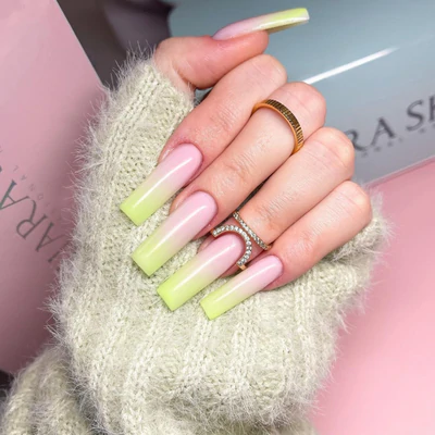 Kiara Sky C-curve Refill Nail Tips Bag (50pcs) - Square XXL Natural
