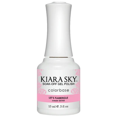 Kiara Sky Gel Polish - Let's Flamingle - KSG5103