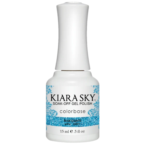 Kiara Sky Gel Polish - Blue Lights - KSG5071
