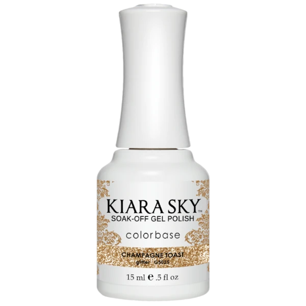 Kiara Sky Gel Polish - Champagne Toast - KSG5025