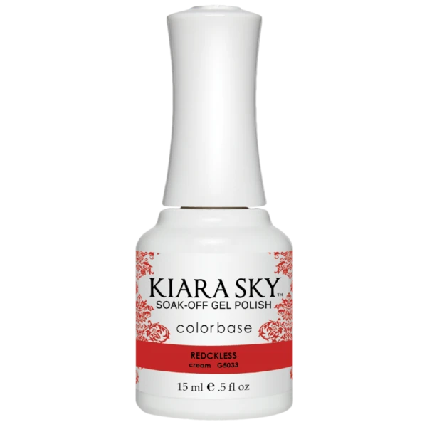 Kiara Sky Gel Polish - REDCKLESS - KSG5033