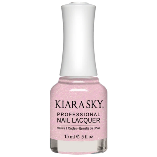 Kiara Sky Nail Lacquer - Pink Stardust - KSN5041