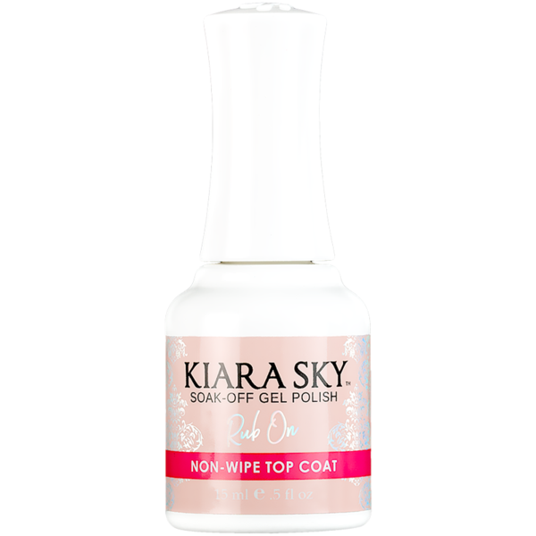 Kiara Sky Rub On Non-wipe Gel Top Coat
