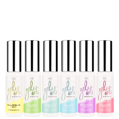 Kiara Sky Gel Art Bundle - Pastel (6 Colors)