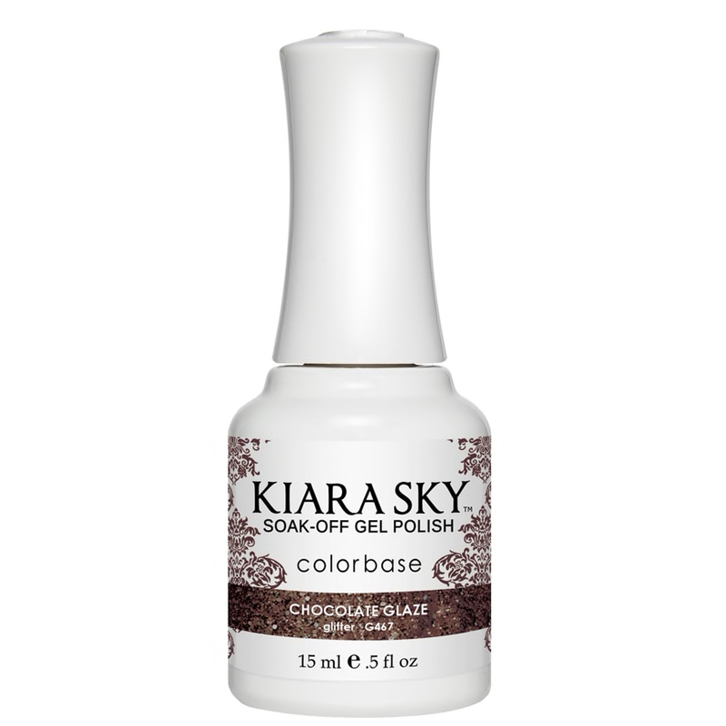 Kiara Sky Gel Polish - Chocolate Glaze - KSG467