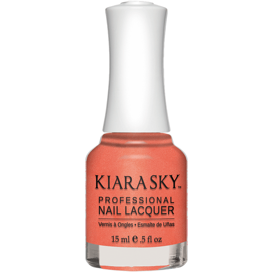 Kiara Sky Nail Lacquer - Cocoa Coral - KSN419