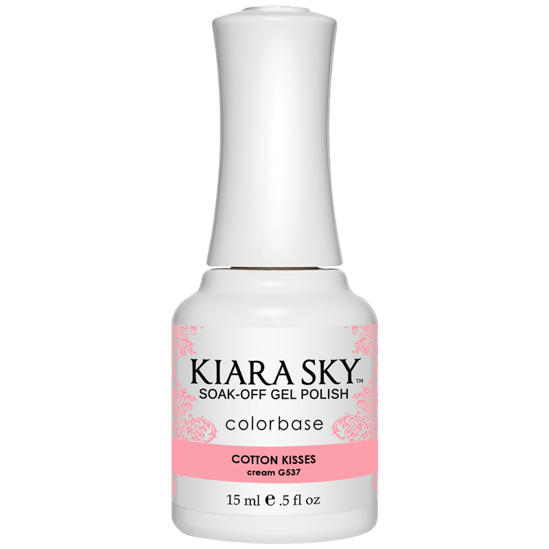 Kiara Sky Gel Polish - Cotton Kisses - KSG537