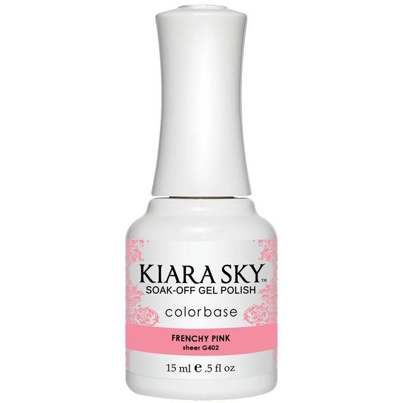 Kiara Sky Gel Polish - Frenchy Pink - KSG402