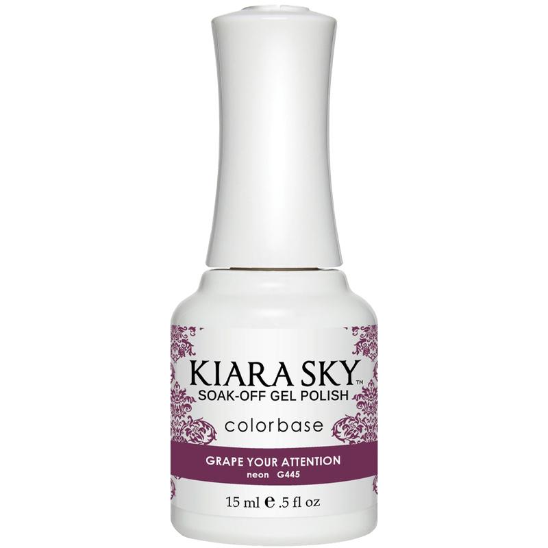 Kiara Sky Gel Polish - Grape Your Attention - KSG445