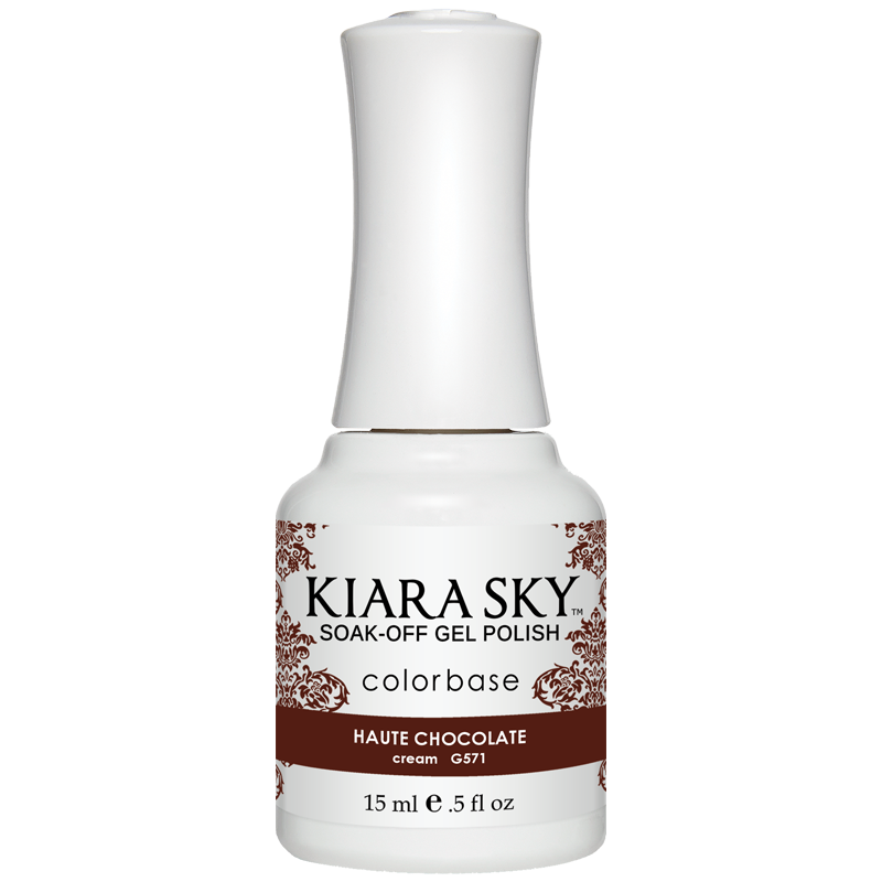 Kiara Sky Gel Polish - Haute Chocolate - KSG571