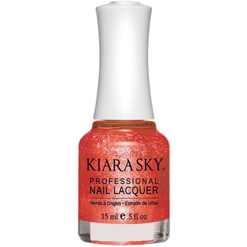 Kiara Sky Nail Lacquer - I'm Not Red-E Yet - KSN424