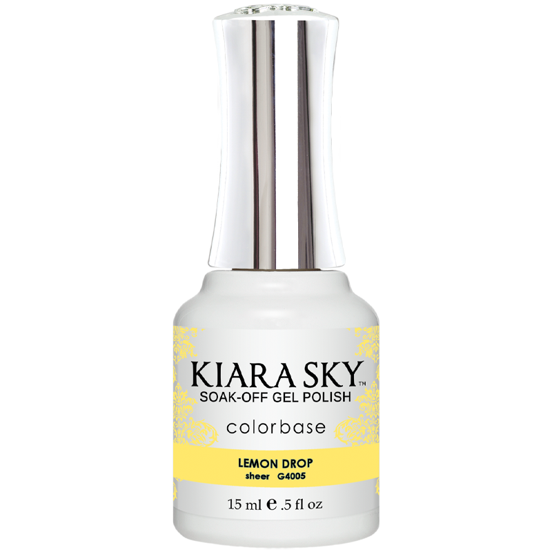 Kiara Sky Jelly Gel Polish - Lemon Drop - KSG4005