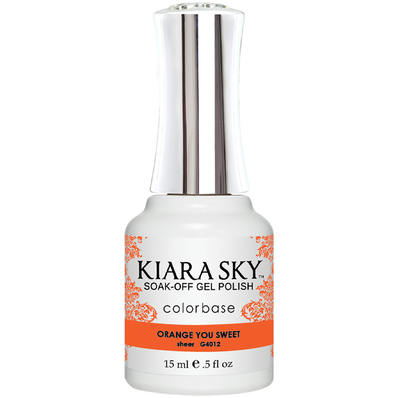 Kiara Sky Jelly Gel Polish - Orange You Sweet - KSG4012