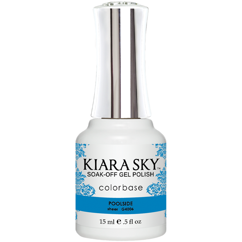 Kiara Sky Jelly Gel Polish - Poolside - KSG4006
