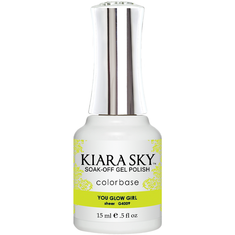 Kiara Sky Jelly Gel Polish - You Glow Girl - KSG4009