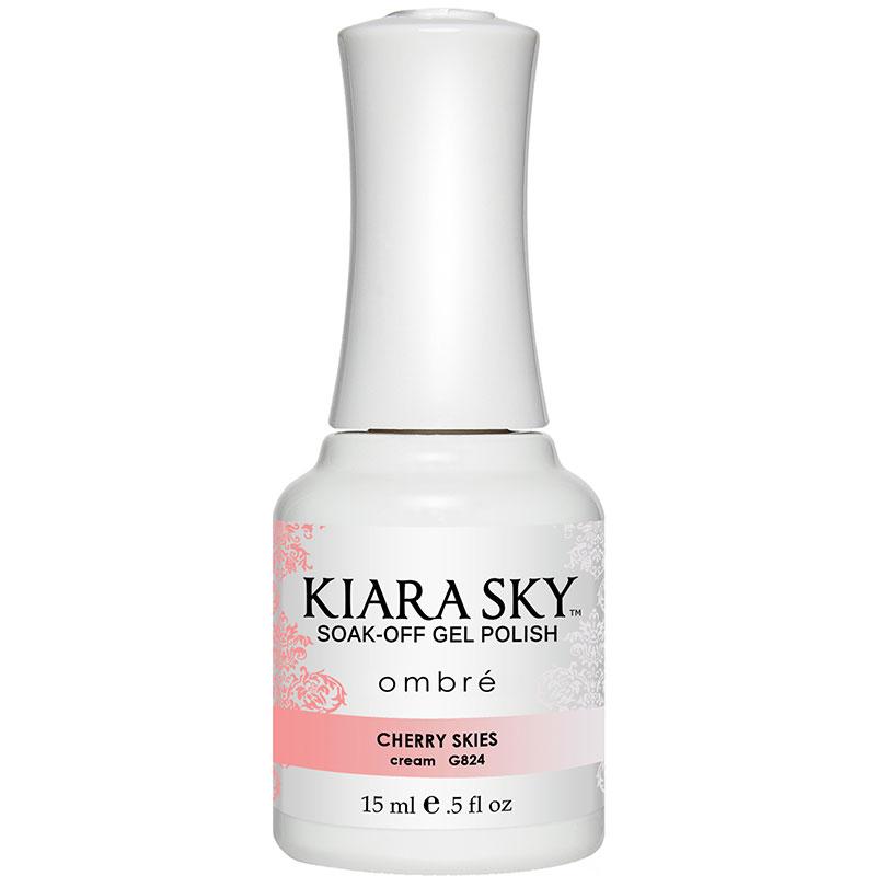 Kiara Sky Ombre Gel Polish - Cherry Skies - KSG824