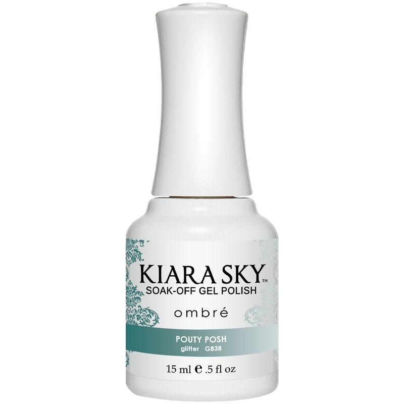 Kiara Sky Ombre Gel Polish - Pouty Posh - KSG838