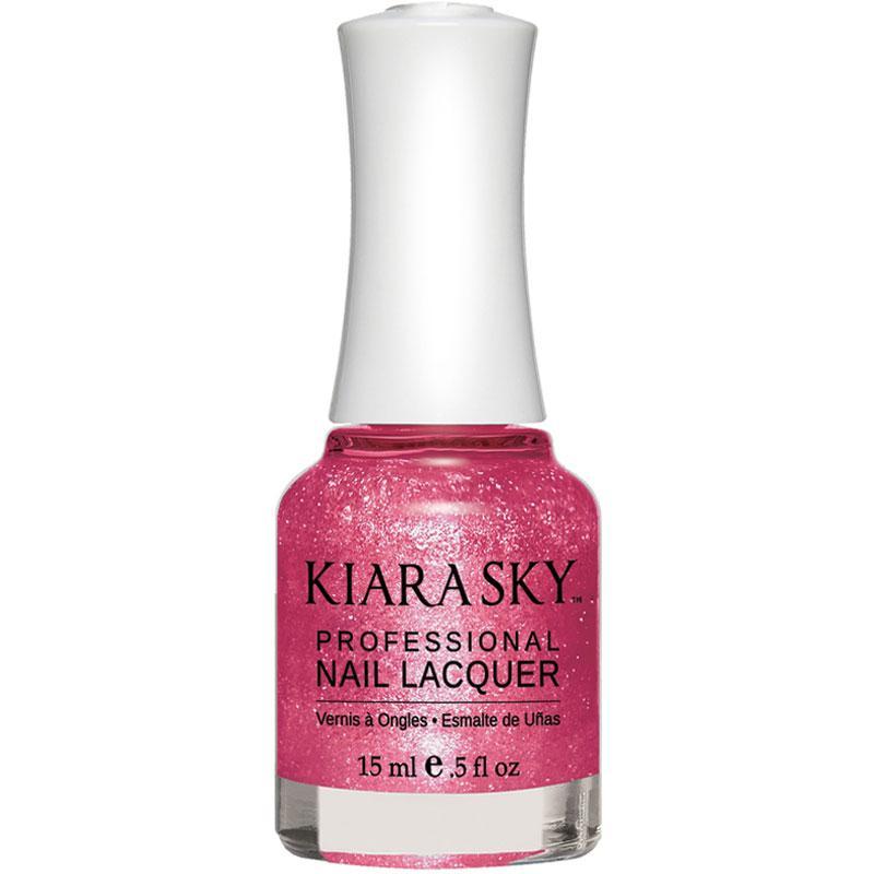 Kiara Sky Nail Lacquer - Pink Lipstick - KSN422
