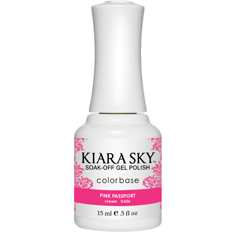 Kiara Sky Gel Polish - Pink Passport - KSG626