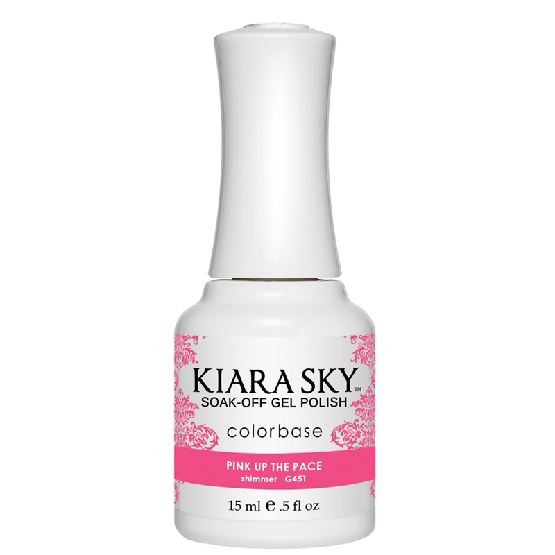 Kiara Sky Gel Polish - Pink Up The Pace - KSG451