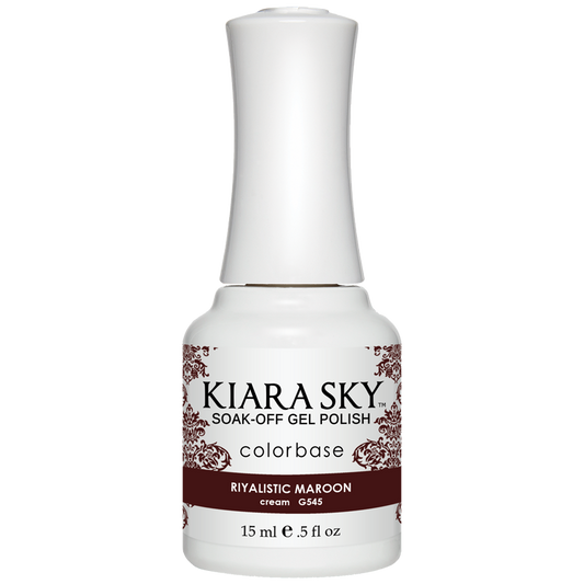 Kiara Sky Gel Polish - Riyalistic Marron - KSG545