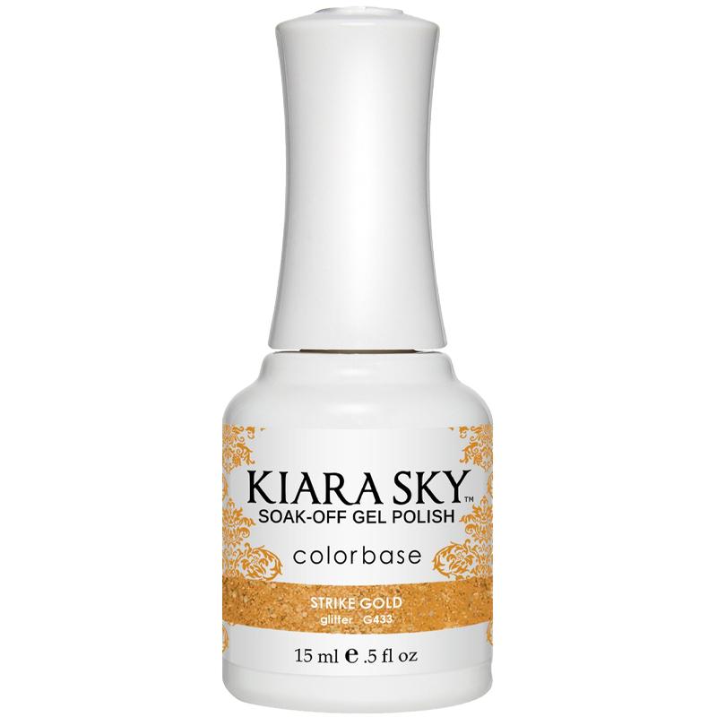 Kiara Sky Gel Polish - Strike Gold - KSG433