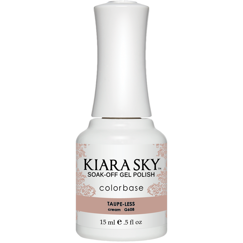 Kiara Sky Gel Polish - Taupe-Less - KSG608