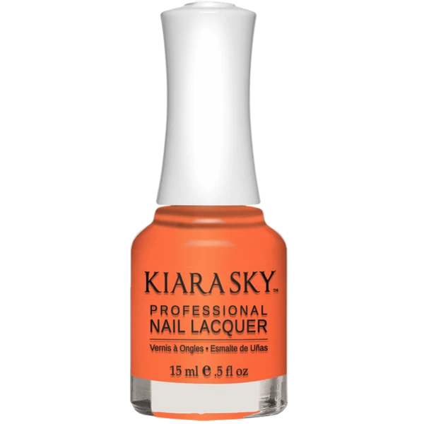 Kiara Sky Nail Lacquer - Twizzly Tangerine - KSN542
