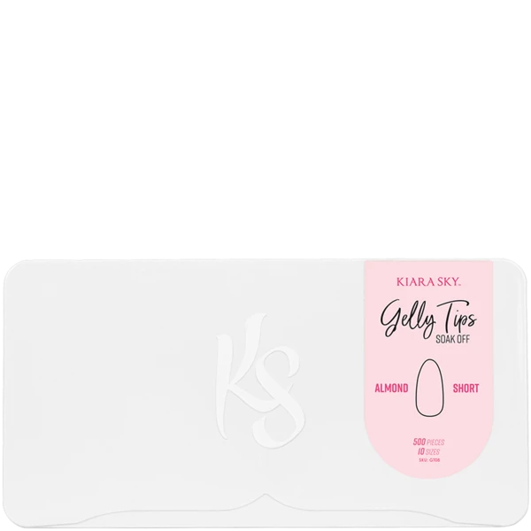 Kiara Sky Gelly Tip Box - Short Almond
