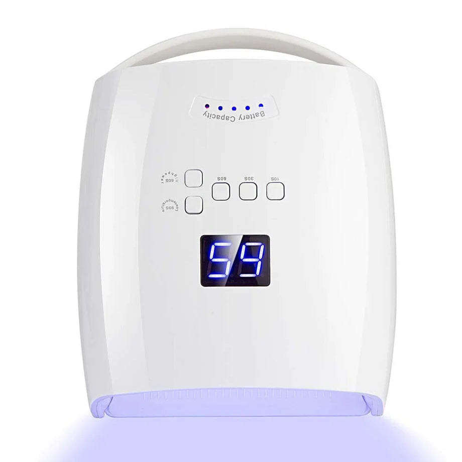 DISTRIBUTED BY DND - CORDLESS RECHARGEABLE LED/UV LAMP