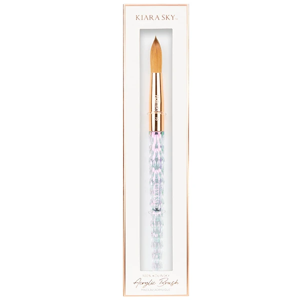 Kiara Sky 100% Kolinsky Acrylic Brush (Classic Color) - Size 16