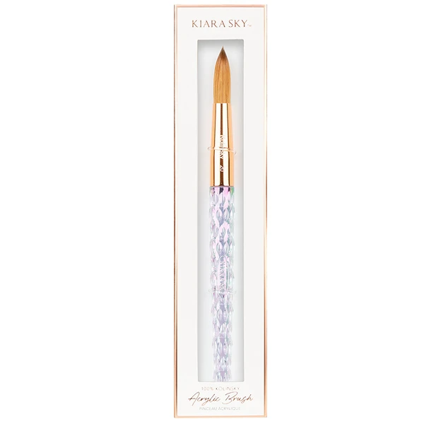 Kiara Sky 100% Kolinsky Acrylic Brush (Classic Color) - Size 20