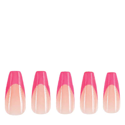 KIARA SKY XPRESS PRO ACRYLIC PRESS ON NAILS - OVER PINKER - XPCM01