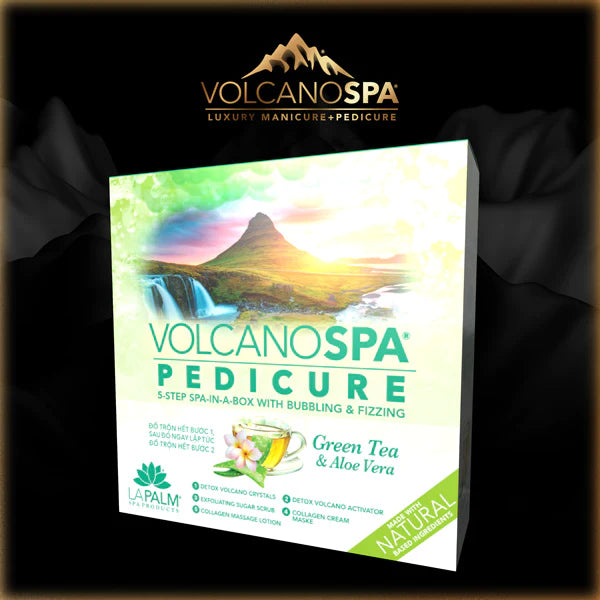 LAPALM VOLCANO SPA PEDICURE - GREEN TEA & ALOE VERA