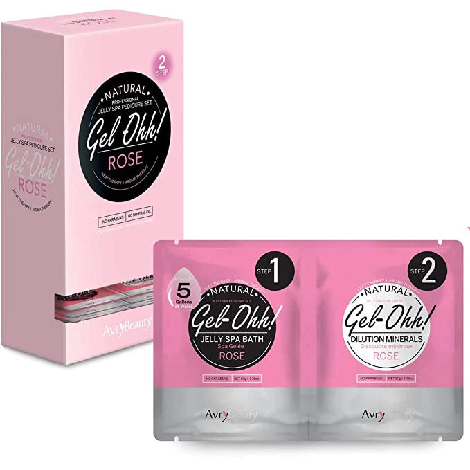 GEL-OHH! JELLY SPA BATH - ROSE WATER