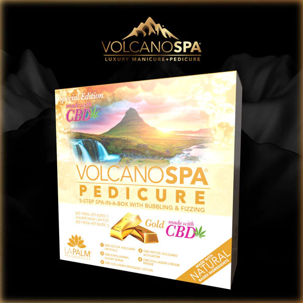 LAPALM VOLCANO SPA PEDICURE - GOLD (SPECIAL EDITION)
