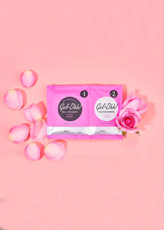 GEL-OHH! JELLY SPA BATH - ROSE WATER