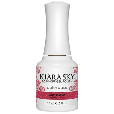 KIARA SKY GEL POLISH - SWEET & SASSY - KSG5036