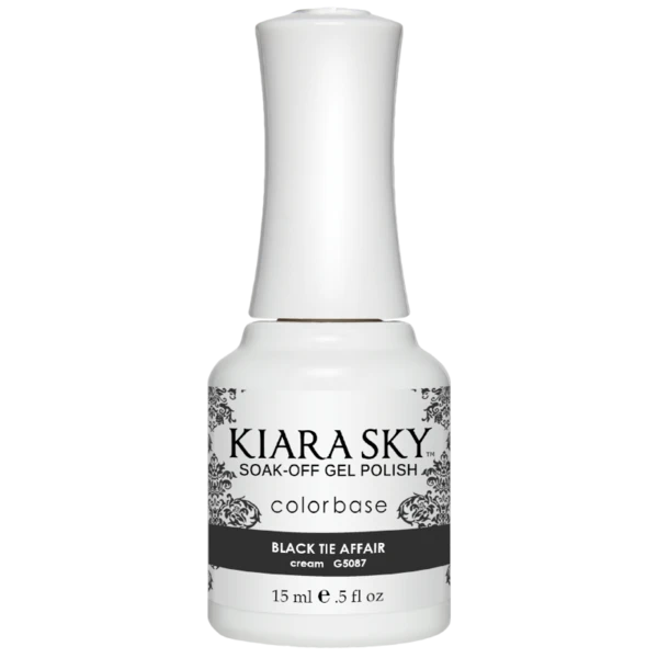 Kiara Sky Gel Polish - Black Tie Affair - KSG5087