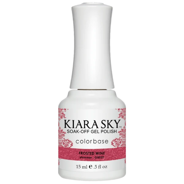 Kiara Sky Gel Polish - Frosted Wine - KSG5029