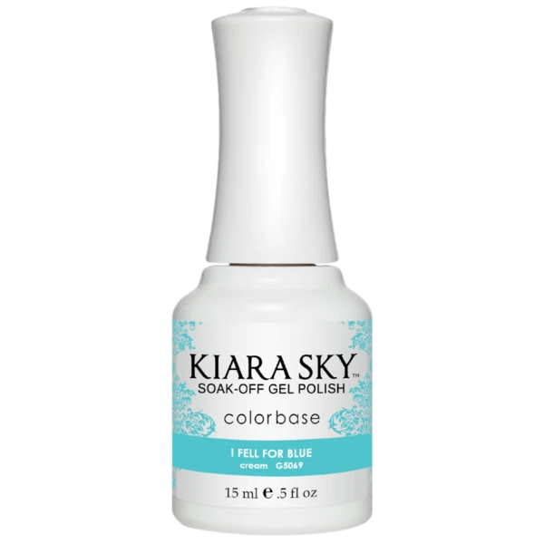 Kiara Sky Gel Polish - I Fell For Blue - KSG5069