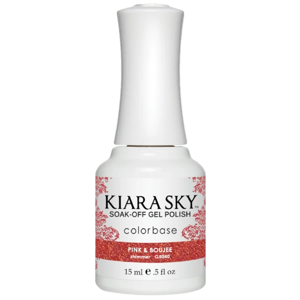 Kiara Sky Gel Polish - Pink & Boujee - KSG5040