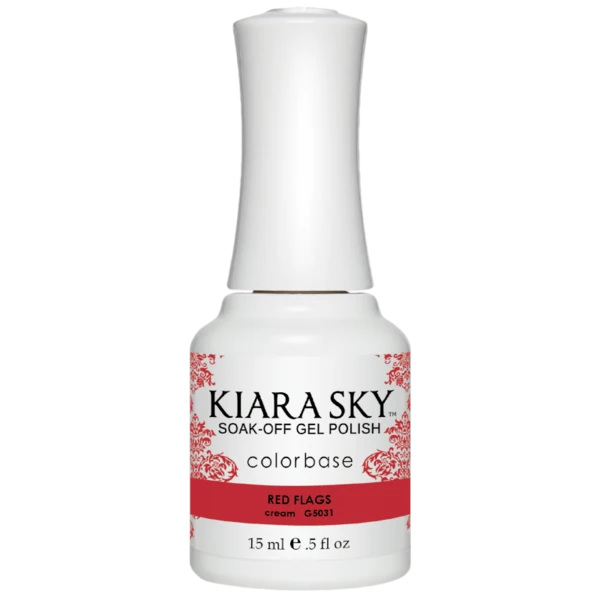 Kiara Sky Gel Polish - Red Flags - KSG5031