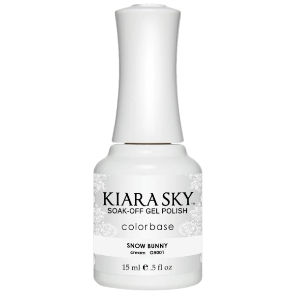 Kiara Sky Gel Polish - Snow Bunny - KSG5001