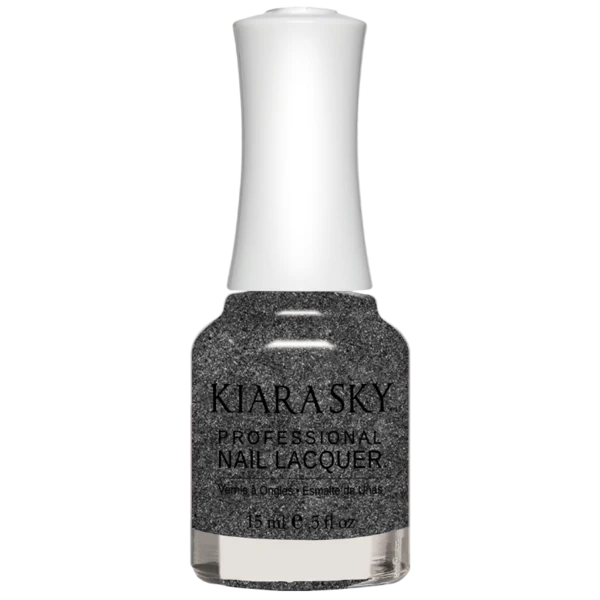Kiara Sky Nail Lacquer - Little Black Dress - KSN5086