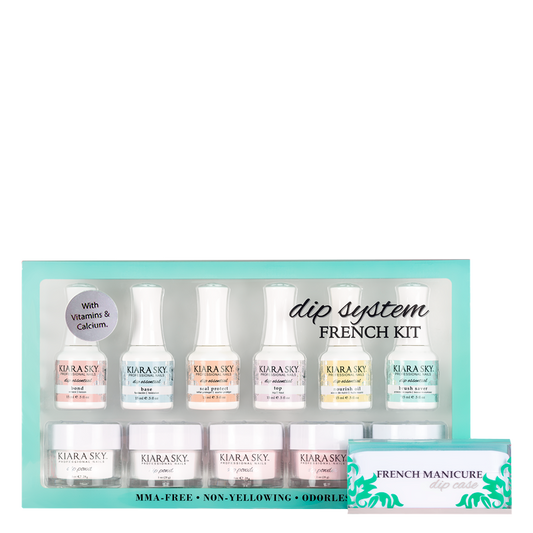 Kiara Sky Dip System French Starter Kit + FREE French Dip Case